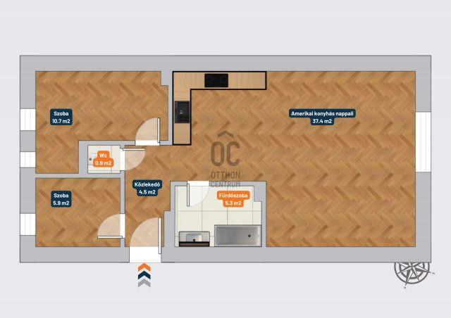 Eladó téglalakás, Budapesten, II. kerületben 139 M Ft, 3 szobás