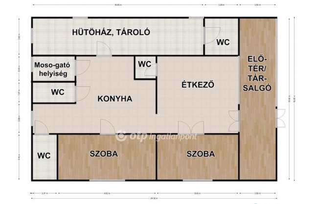 Kiadó családi ház, albérlet, Kismarján 1800 E Ft / hó