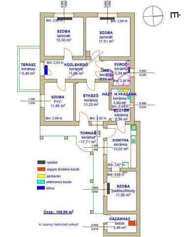 Eladó családi ház, Tiszafüreden 57.5 M Ft, 4 szobás