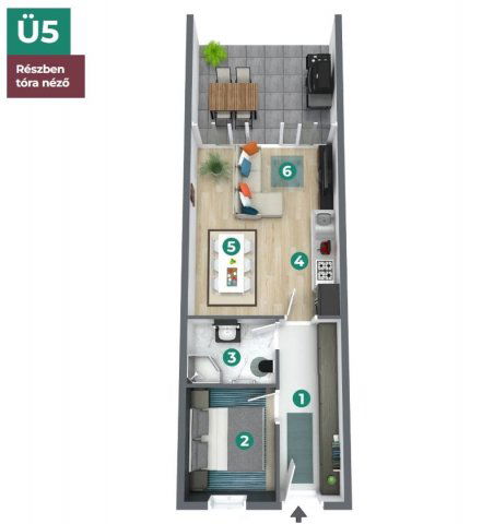 Eladó téglalakás, Balatonszemesen 78.9 M Ft, 2 szobás