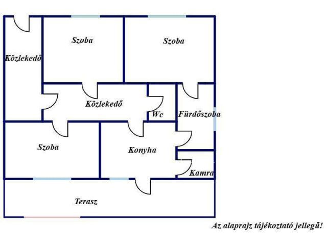 Eladó családi ház, Nyíregyházán 95 M Ft, 3 szobás