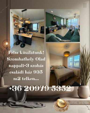 Eladó családi ház, Szombathelyen 118.5 M Ft, 1+4 szobás