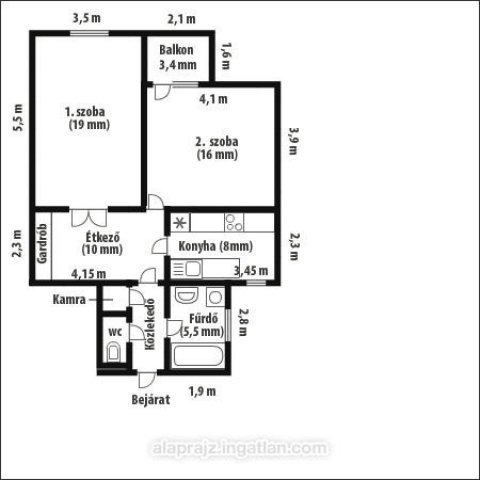 Kiadó téglalakás, albérlet, VIII. kerületben, Mária utcában