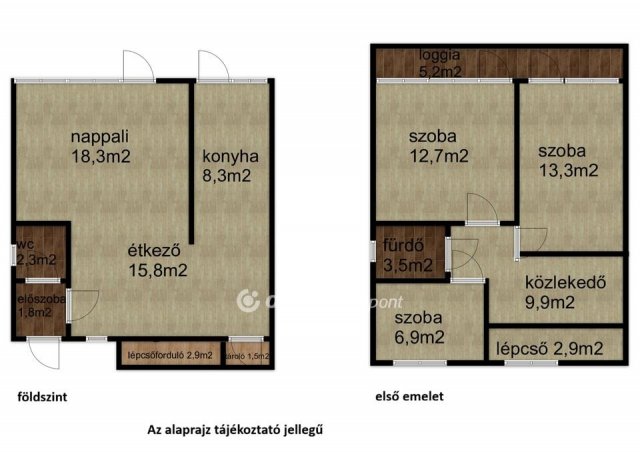 Eladó sorház, Nyírtelken 56.9 M Ft, 2+1 szobás