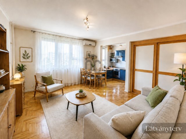 Eladó téglalakás, Budapesten, XI. kerületben 59.9 M Ft, 1 szobás