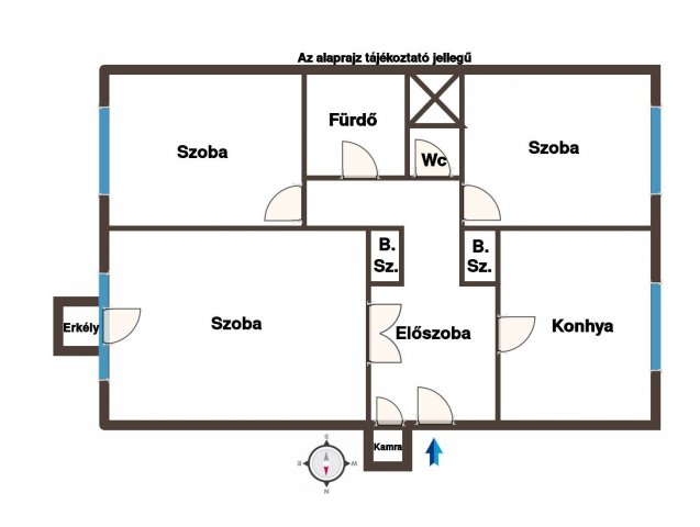 Eladó téglalakás, Zalaegerszegen 52 M Ft, 3+2 szobás