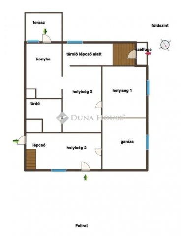 Eladó családi ház, Bagon 45 M Ft, 3 szobás