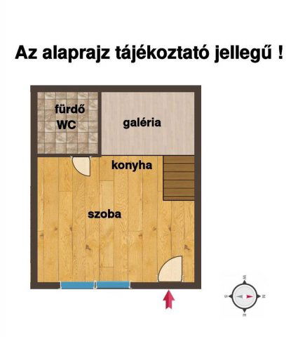 Eladó téglalakás, Budapesten, VI. kerületben 47 M Ft, 1 szobás