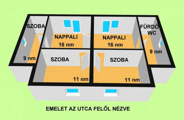 Eladó családi ház, Délegyházán, Bányász soron 164.9 M Ft