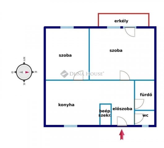 Kiadó téglalakás, albérlet, Pécsett 180 E Ft / hó, 2 szobás