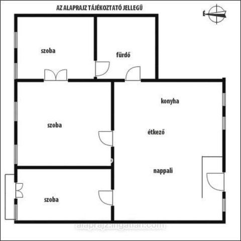 Kiadó téglalakás, albérlet, Kecskeméten 235 E Ft / hó