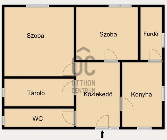 Eladó családi ház, Söjtörön 37.9 M Ft, 2 szobás