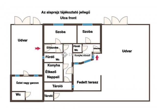 Eladó családi ház, Pécsett, Felső utcában 94.8 M Ft, 3 szobás