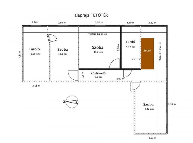 Eladó téglalakás, Ajkán 52 M Ft, 2+2 szobás