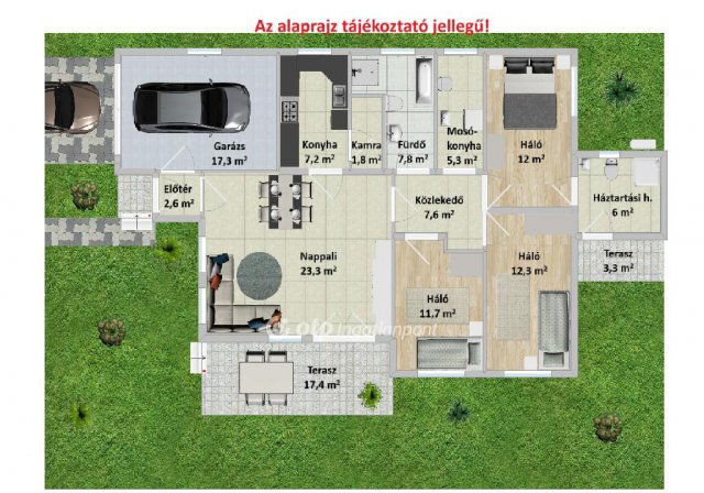 Eladó ikerház, Velencén 127 M Ft, 4 szobás
