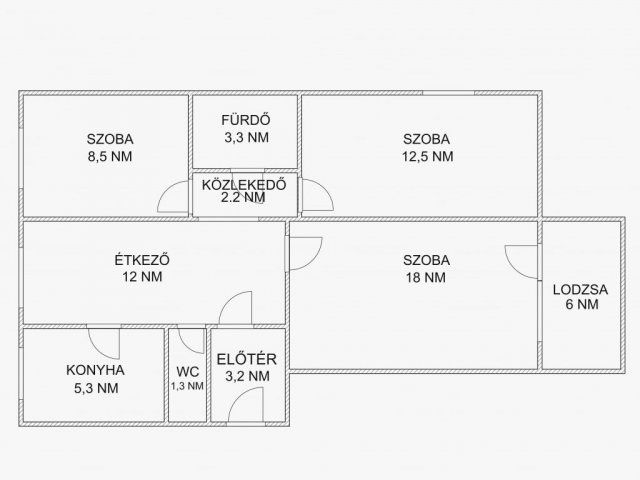 Eladó téglalakás, Budapesten, XVII. kerületben, Pesti úton