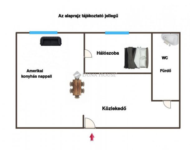 Eladó panellakás, Miskolcon 33 M Ft, 1+1 szobás