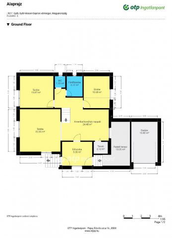 Eladó családi ház, Győrött 94.9 M Ft, 4+1 szobás