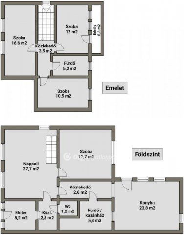 Eladó téglalakás, Tuzséren 21 M Ft, 4+1 szobás