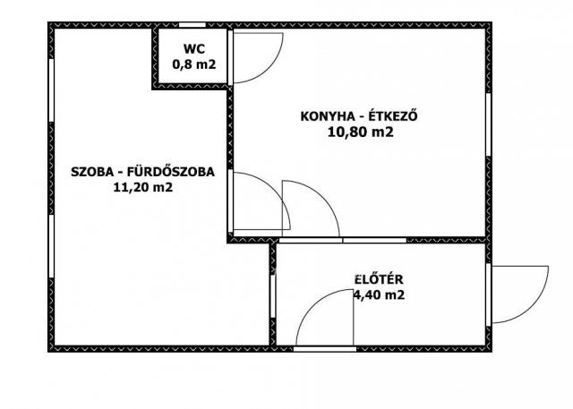 Eladó nyaraló, Mogyoródon 47.5 M Ft, 1 szobás