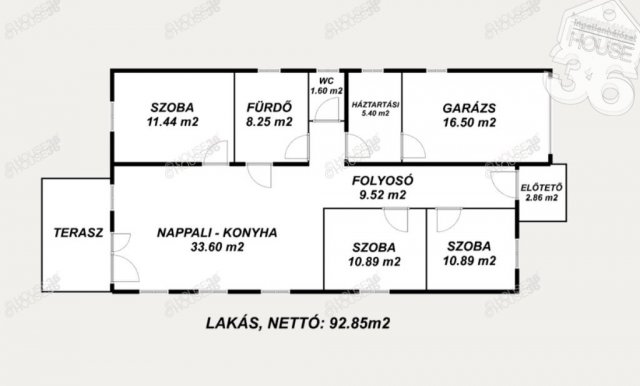 Eladó családi ház, Ballószögön 114.9 M Ft, 4 szobás