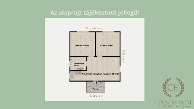 Eladó családi ház, Mórahalmon 68.9 M Ft, 3 szobás
