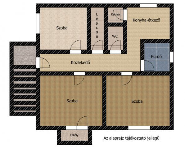 Eladó családi ház, Baracskán 52.9 M Ft, 3 szobás