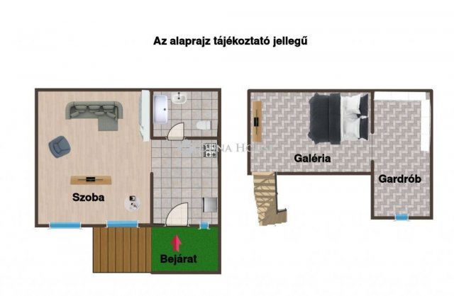 Eladó téglalakás, Budapesten, VI. kerületben 56.5 M Ft, 1 szobás