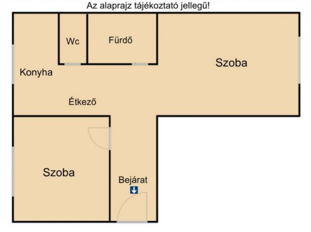 Eladó téglalakás, Miskolcon 33.9 M Ft, 2 szobás