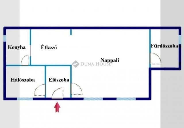 Eladó téglalakás, Budapesten, V. kerületben 79.5 M Ft, 2 szobás