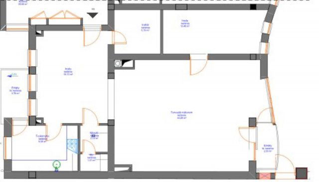 Eladó iroda, Nyíregyházán 92 M Ft, 3 szobás