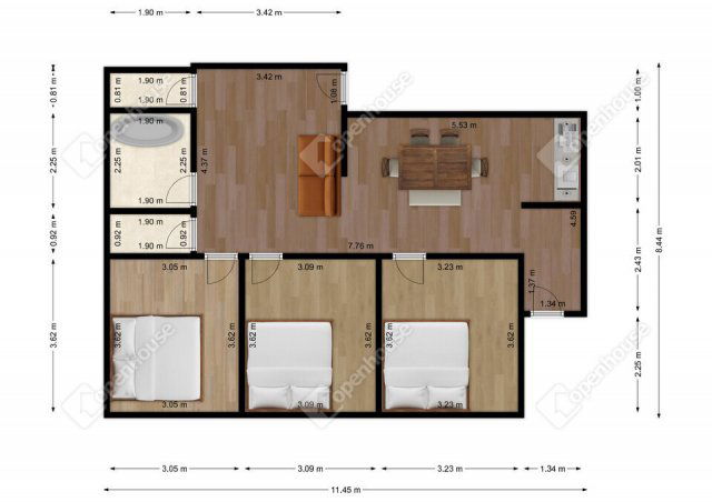 Eladó családi ház, Monoron 79.9 M Ft, 4 szobás