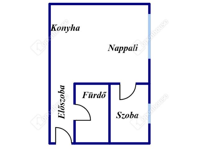 Eladó téglalakás, Debrecenben 45 M Ft, 1+1 szobás
