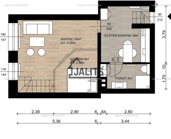 Kiadó téglalakás, albérlet, VI. kerületben, Zichy Jenő utcában