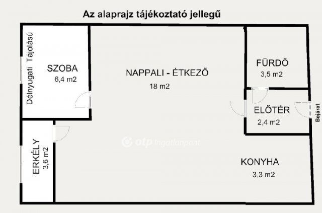 Eladó téglalakás, Budapesten, VIII. kerületben 62 M Ft