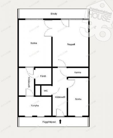 Eladó téglalakás, Kecskeméten 67 M Ft, 3 szobás