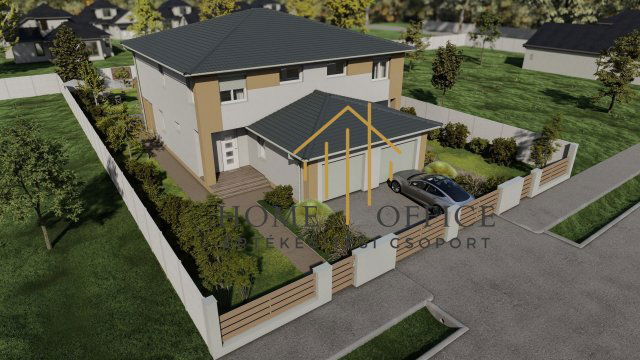 Eladó ikerház, Vecsésen 145 M Ft, 4 szobás