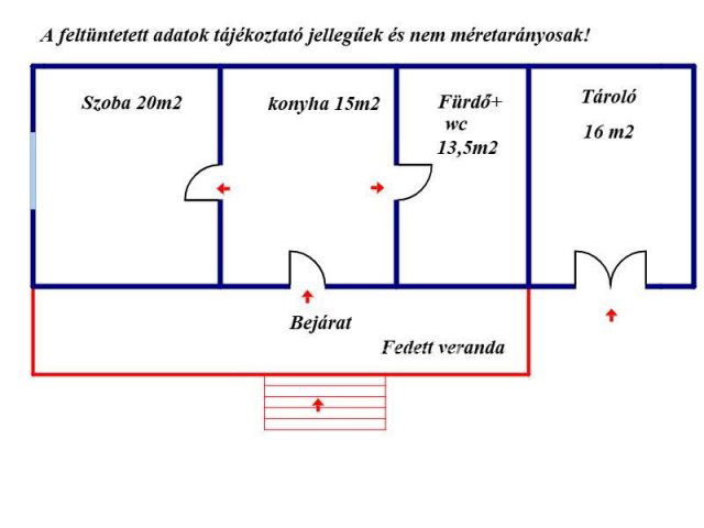 Eladó családi ház, Patvarcon 40.9 M Ft, 1 szobás