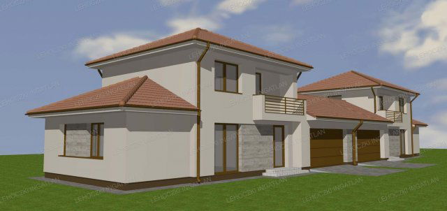 Eladó ikerház, Nyíregyházán 134.9 M Ft, 4 szobás