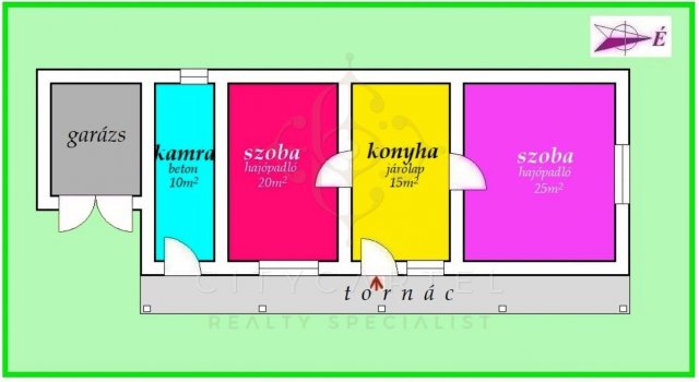 Eladó családi ház, Előszálláson 15 M Ft, 2 szobás