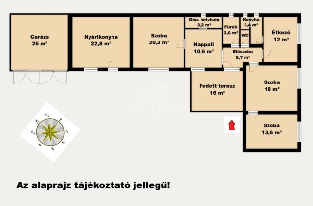 Eladó családi ház, Péterin 75.9 M Ft, 4 szobás