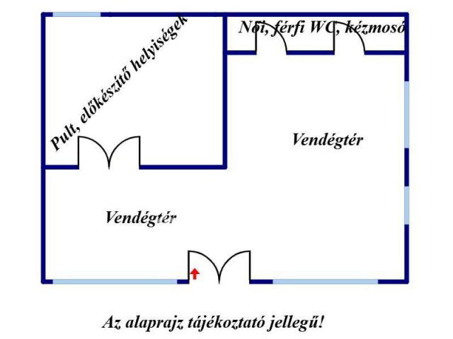 Kiadó üzlethelyiség, Nyíregyházán 500 E Ft / hó