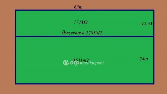 Eladó telek, Mezősason 3.49 M Ft / költözzbe.hu