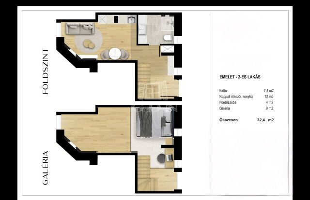 Eladó téglalakás, Budapesten, XIII. kerületben 54.899 M Ft