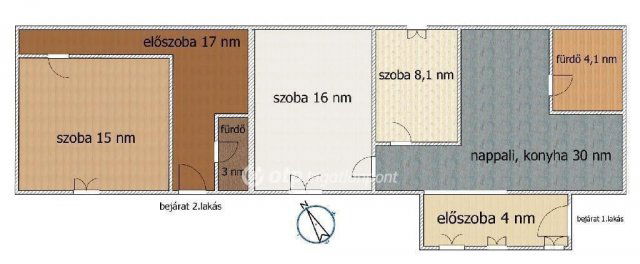Eladó családi ház, Kiskunlacházán 44.9 M Ft, 5 szobás