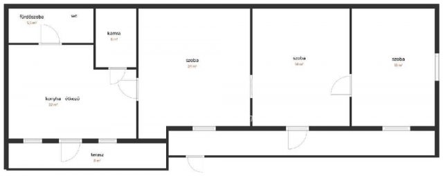 Eladó családi ház, Baracson 34.7 M Ft, 3 szobás