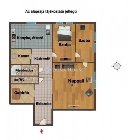 Eladó panellakás, Budapesten, XXII. kerületben 68 M Ft, 3 szobás