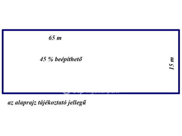 Eladó telek, Sándorfalván 18.8 M Ft / költözzbe.hu