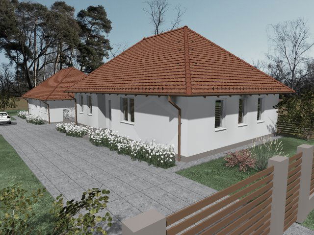 Eladó ikerház, Tápiószecsőn 59.9 M Ft, 4 szobás