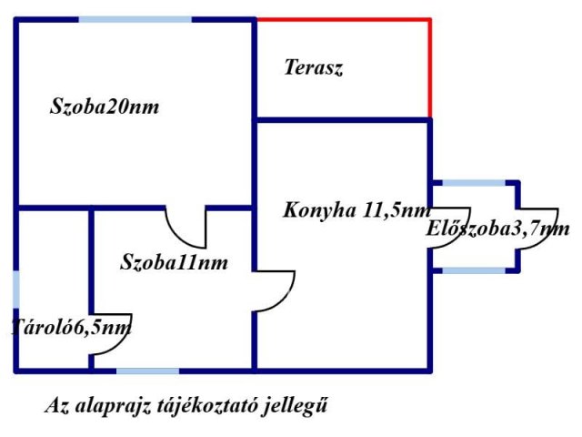Eladó családi ház, Szentpéterszegen 15 M Ft, 2+1 szobás